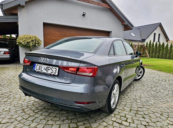 Audi A3 cena 60700 przebieg: 90000, rok produkcji 2017 z Ciechocinek małe 352